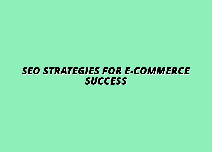 using SEO for automated e-commerce success