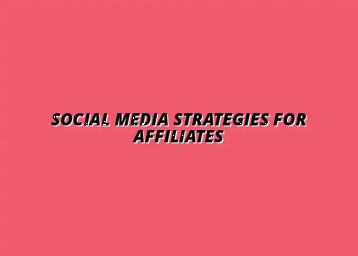 using social media for affiliate marketing