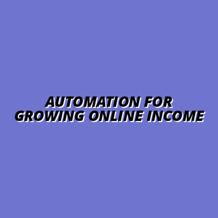 the importance of automation in scaling online income