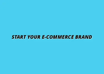 building an e-commerce brand from the ground up